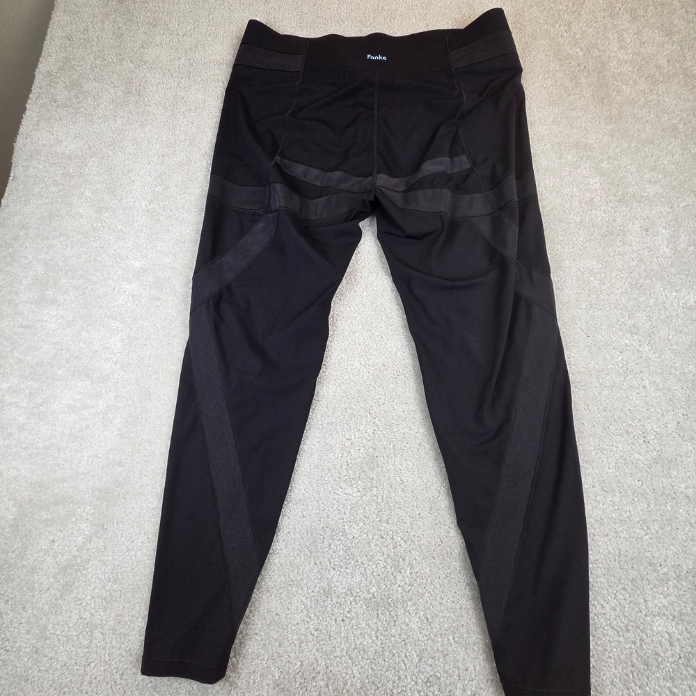 Fanka PowerBand Resistance FlowX Leggings Black Womens Size 16 Compression Gym